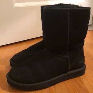 UGG Boots - Black Classic Short size 7
